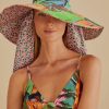 Accessories Farm Rio | Pink Heart Ivy Hat