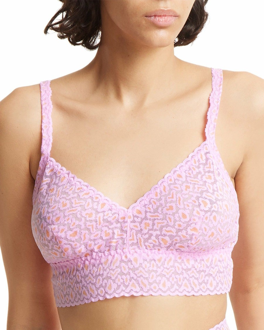 Clothing Hanky Panky | Cross-Dyed Retro Bralette - Rose + Orange Blossom