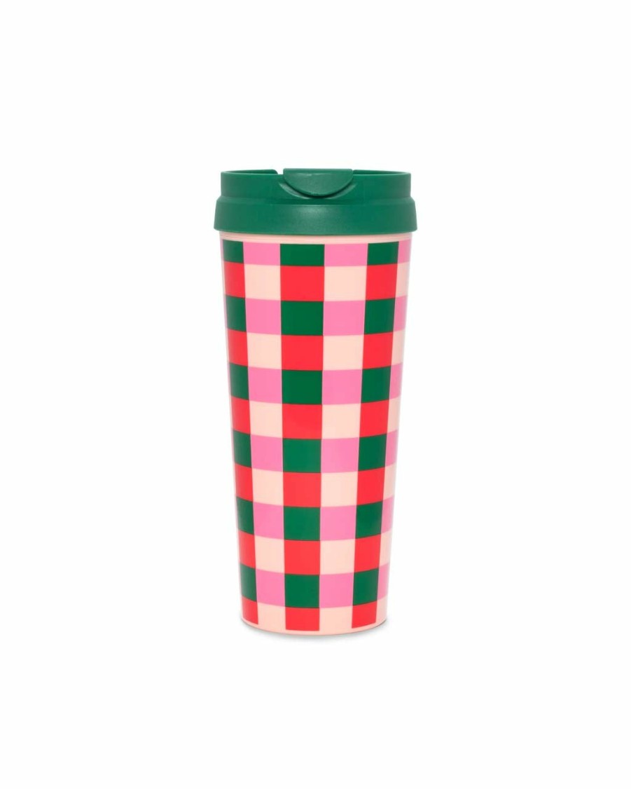 Living ban.do | Hot Stuff Thermal Mug - Buffalo Plaid