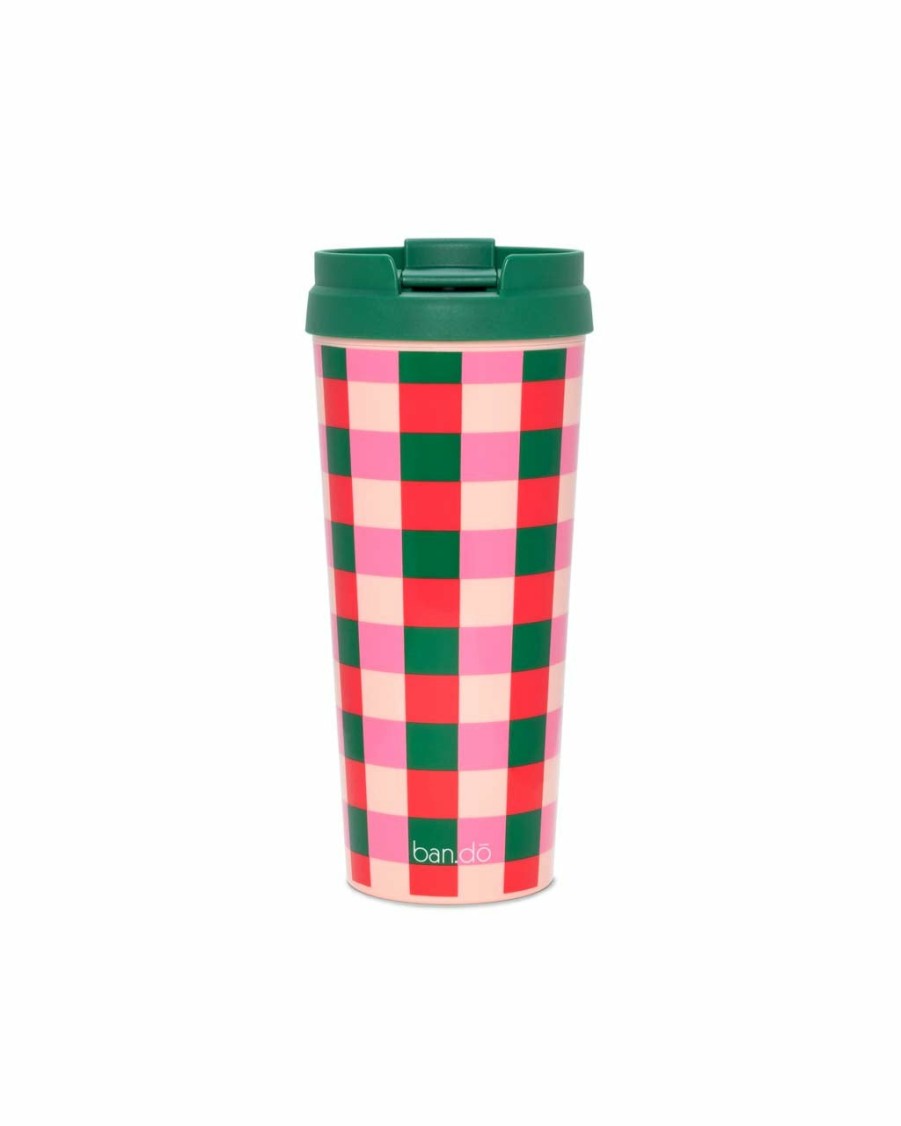 Living ban.do | Hot Stuff Thermal Mug - Buffalo Plaid