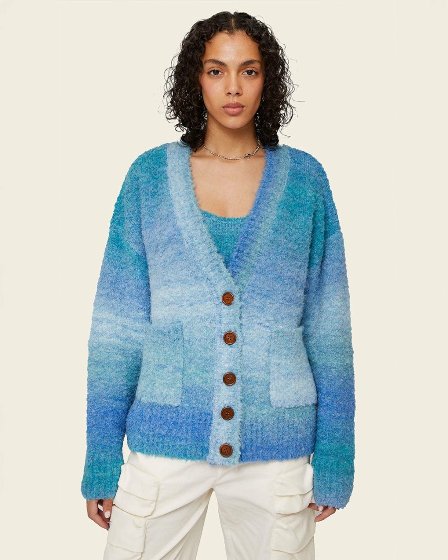 Clothing Find Me Now | Dusty Oversized Knit Cardigan - Chogi