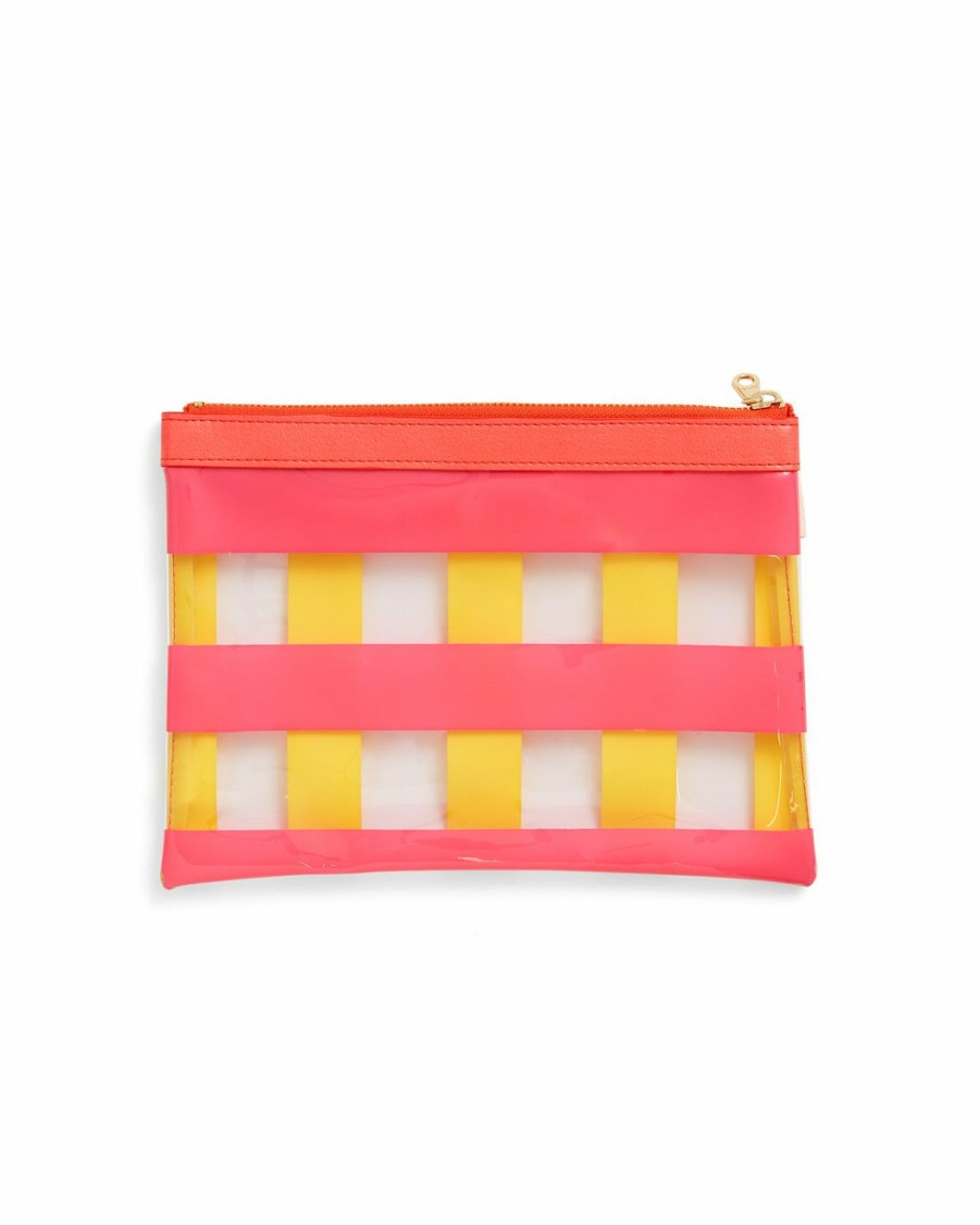 Accessories ban.do | Get It Together Wristlet Pouch - Swim Club Stripe