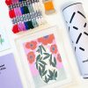 Living Unwind Studio | Poppy Pot Needlepoint Kit