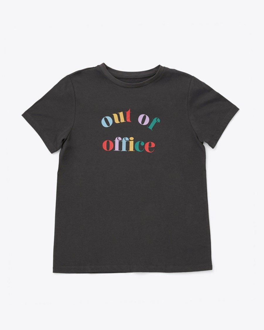 Clothing ban.do | Out Of Office Tee - Vintage Black