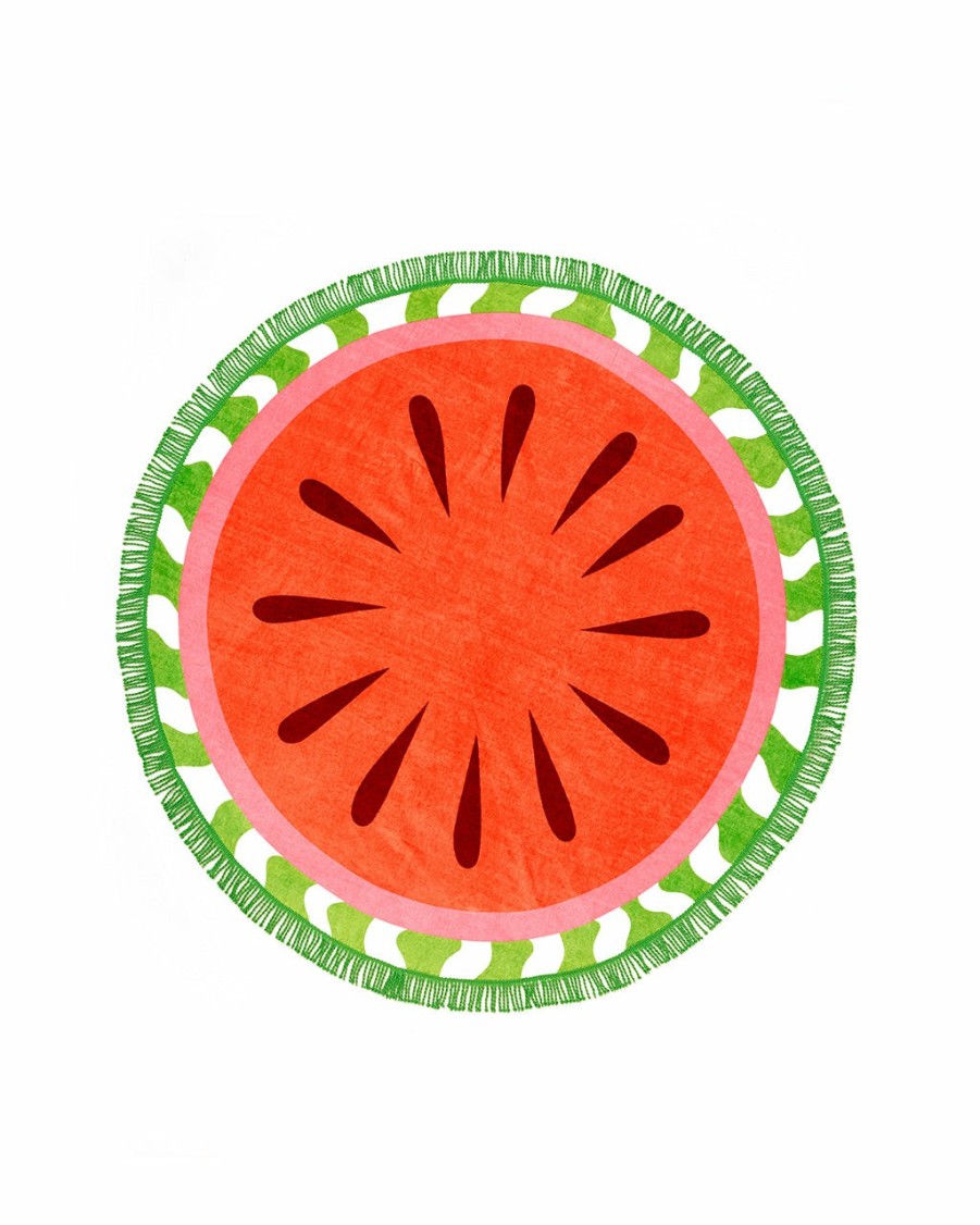 Living ban.do | All Around Giant Circle Towel - Watermelon