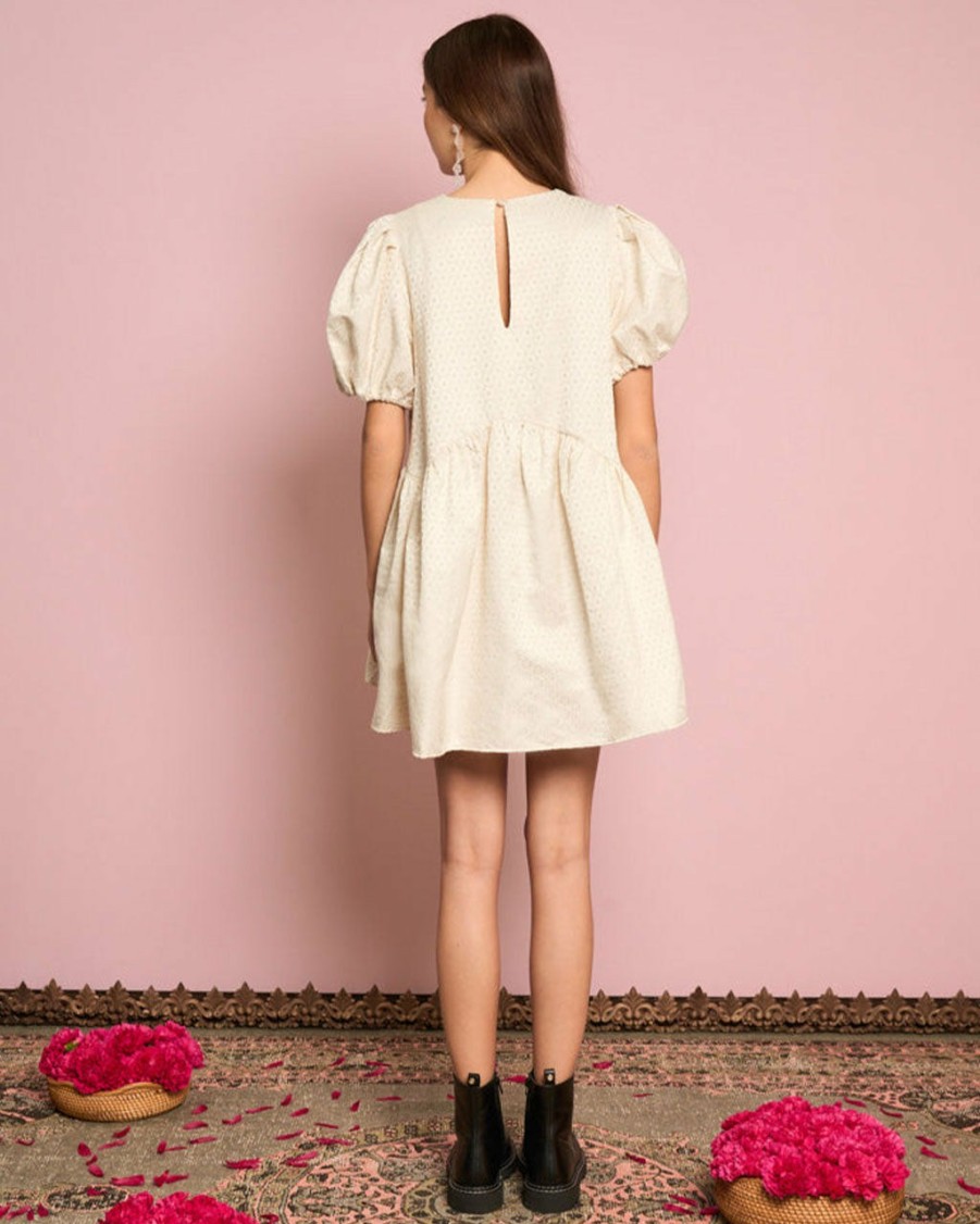 Clothing Sister Jane | Chai Pearl Jacquard Dress