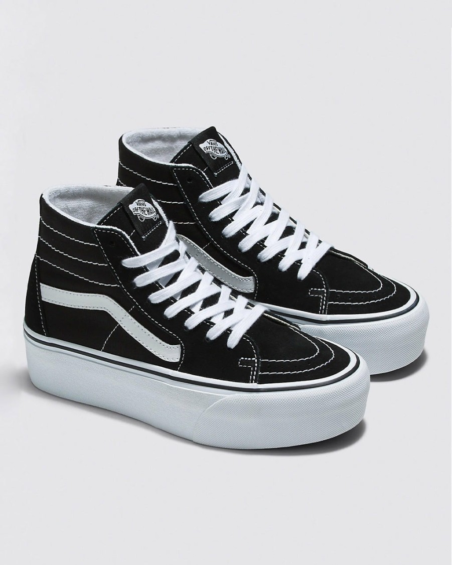 Accessories Vans | Sk8-Hi Tapered Stackform Sneaker - Black + True White