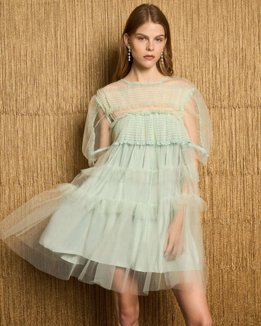 Clothing Sister Jane | Studio Tulle Mini Dress - Sea Green