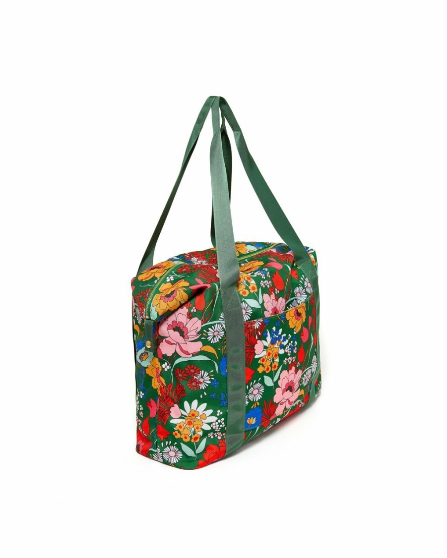 Accessories ban.do | Getaway Weekender Bag - Emerald Super Bloom