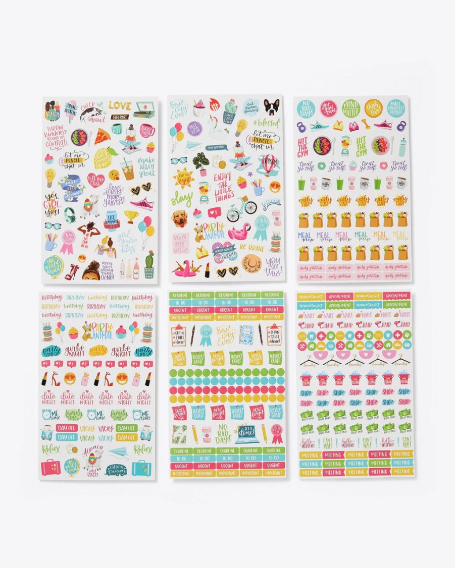 Desk Bloom Daily Planners | Productivity Sticker Pack