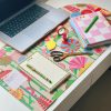 Desk ban.do | Get It Together Desk Pad - Geometric Floral