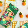 Living Dot And Army | Merry Meadow Cloth Napkins