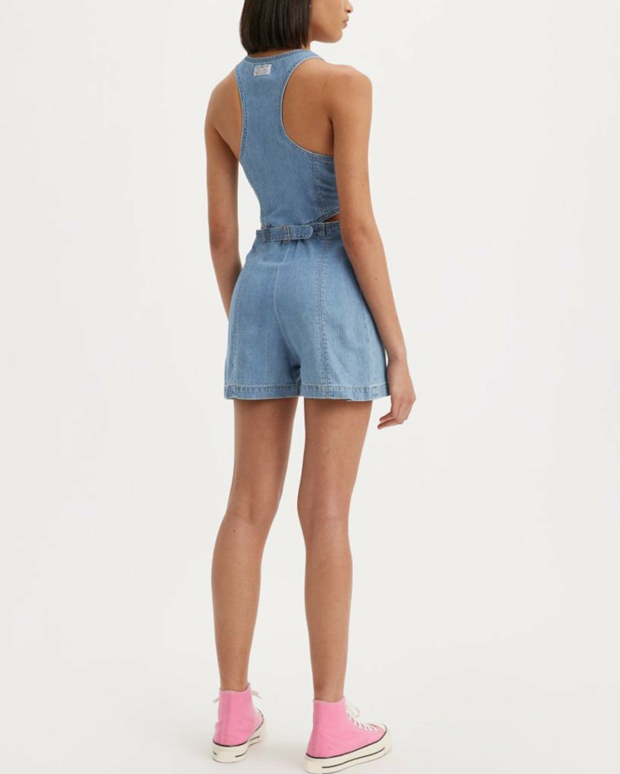 Clothing Levi's | Rydon Cutout Romper - Blushing Don