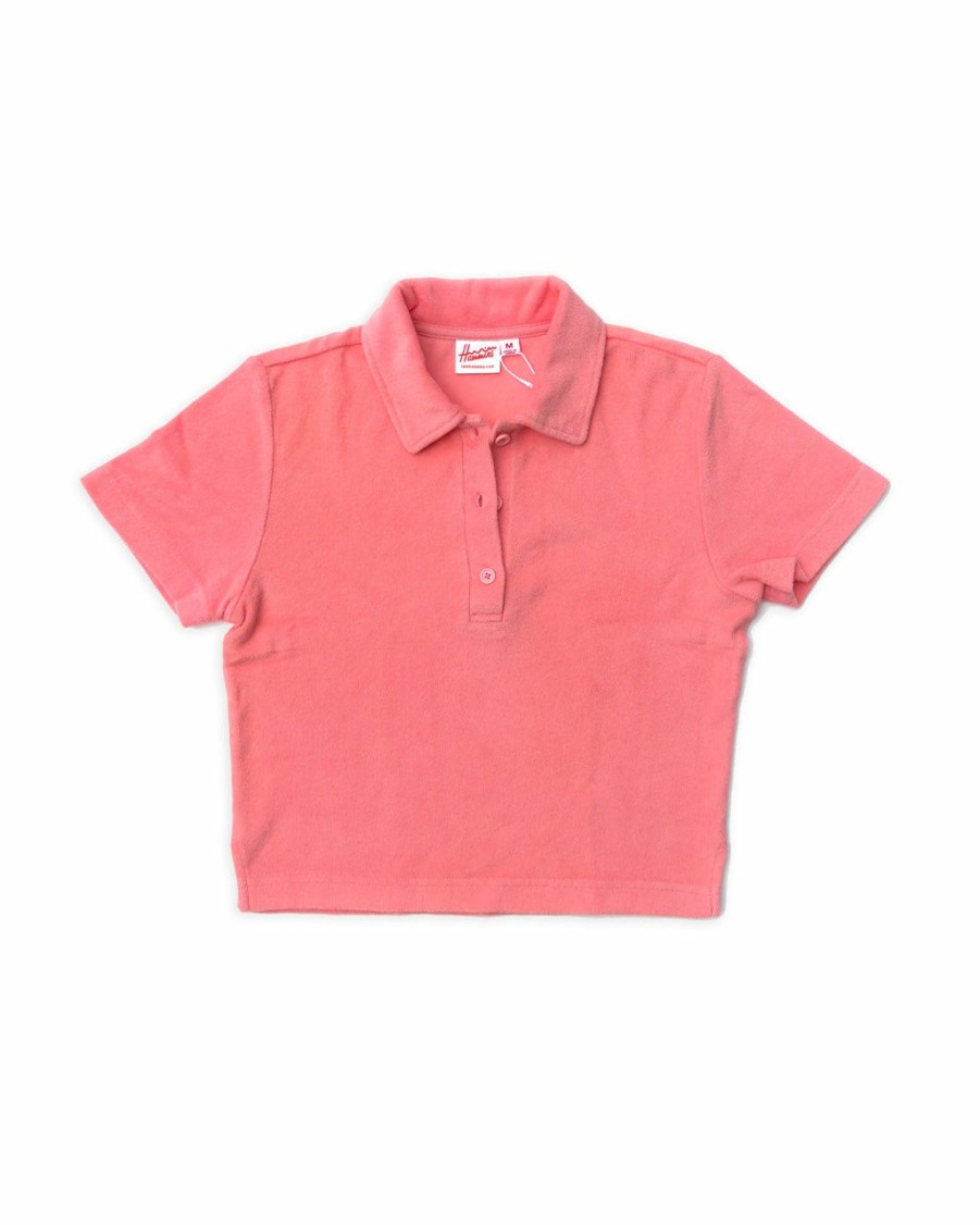 Clothing Hammies | Watermelon Terry Polo