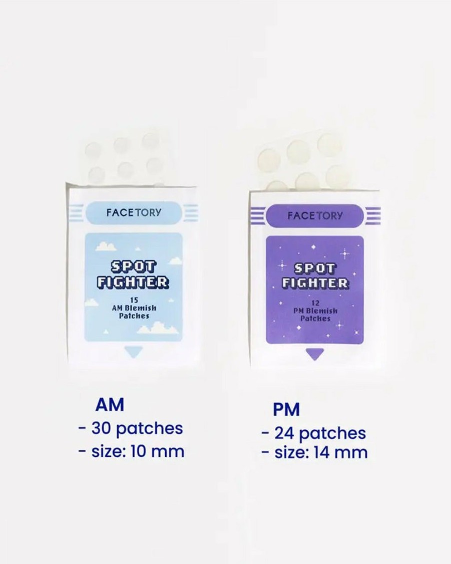 Wellness FaceTory | Spot Fighter Am + Pm Pimple Patches