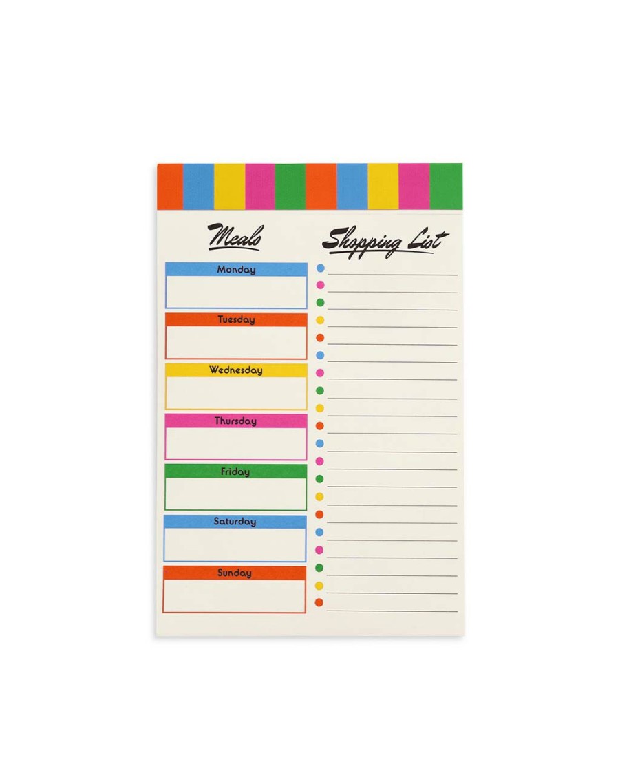 Desk ban.do | Magnetic Shopping List - Colorblock