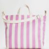 Accessories Baggu | Horizontal Zip Duck Bag - Pink Awning Stripe