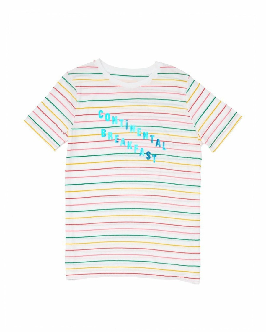 Clothing ban.do | Continental Breakfast Striped Tee