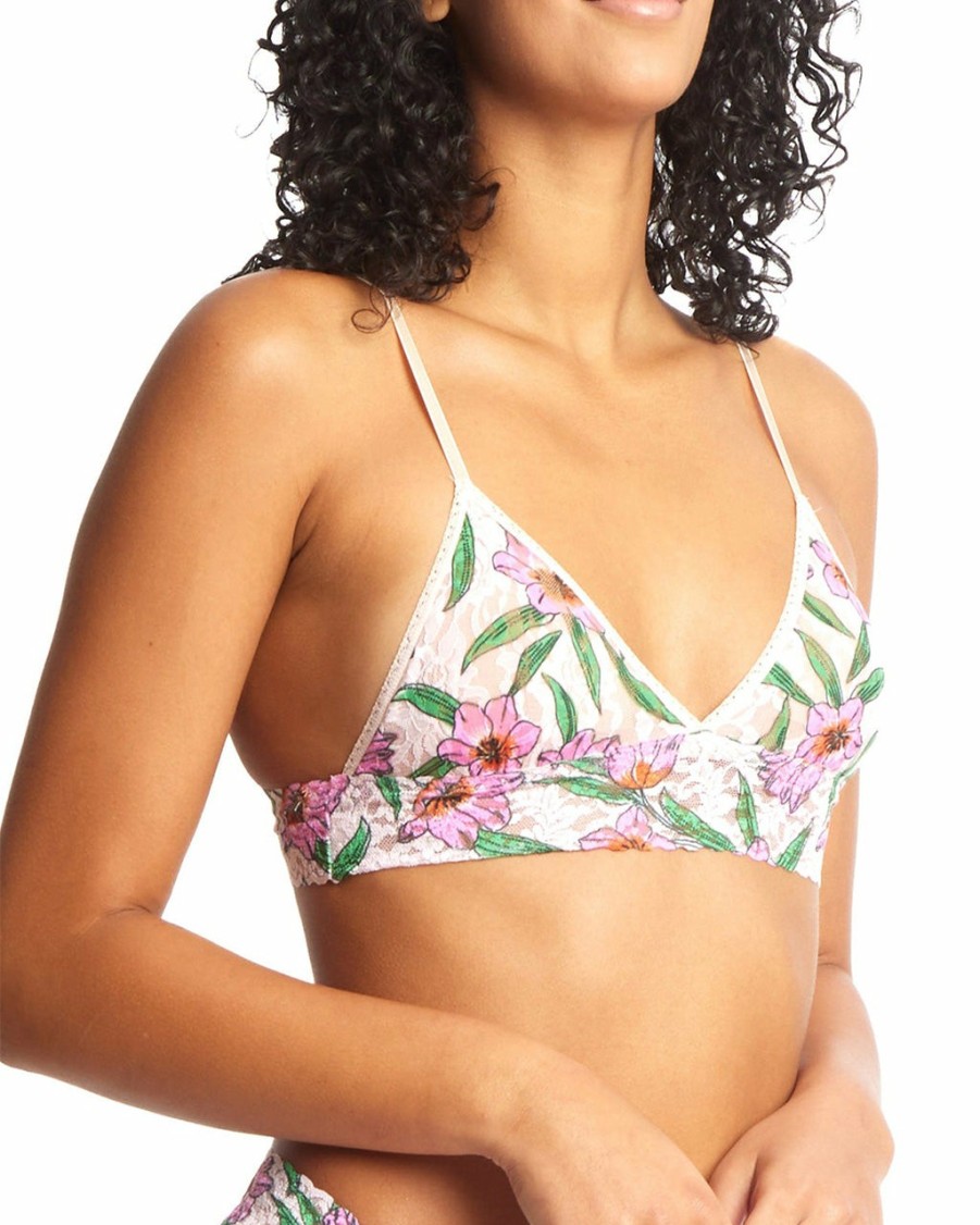 Clothing Hanky Panky | Signature Lace Printed Padded Triangle Bralette - Memoir