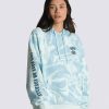 Clothing Vans | Marble Print Hoodie - Blue Glow