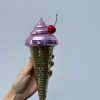 Living Sofiest Designs | Pink Disco Ice Cream Cone