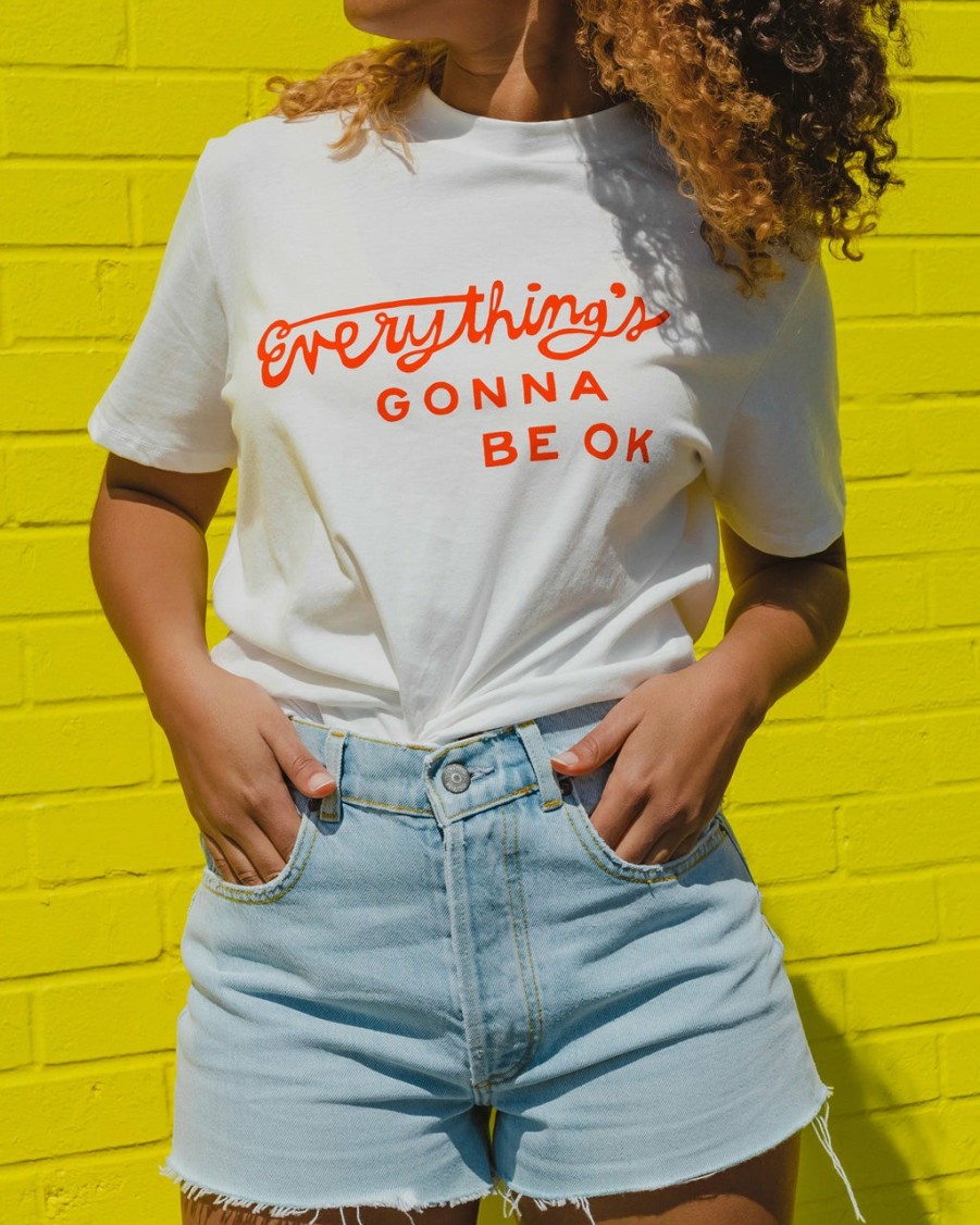 Clothing ban.do | Everything'S Gonna Be Ok! Boxy Tee