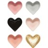 Living Danica Jubilee | Heart Shaped Pinch Bowls - Set Of 6