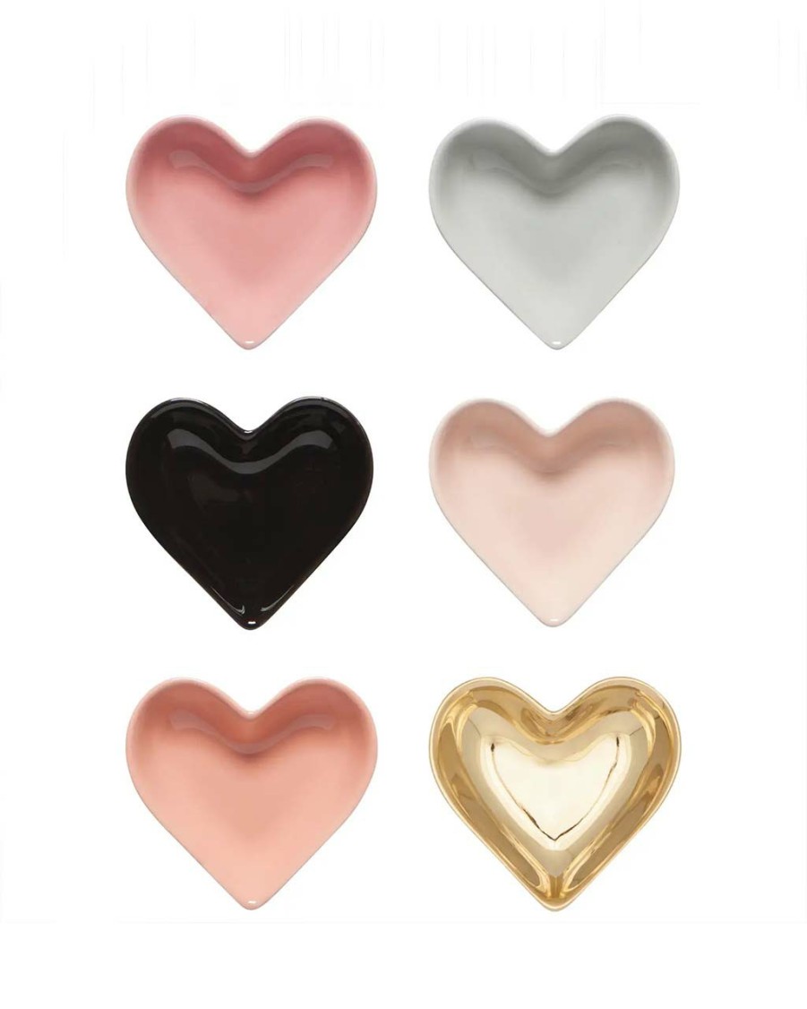 Living Danica Jubilee | Heart Shaped Pinch Bowls - Set Of 6