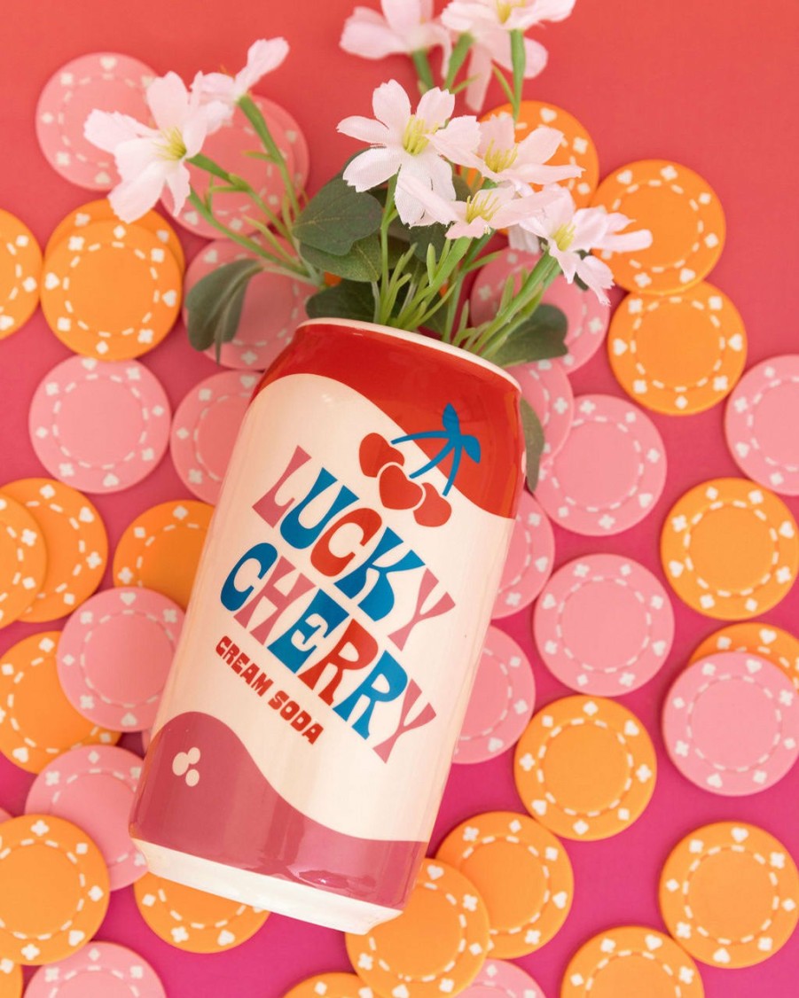 Living ban.do | Lucky Cherry Cream Soda Vase