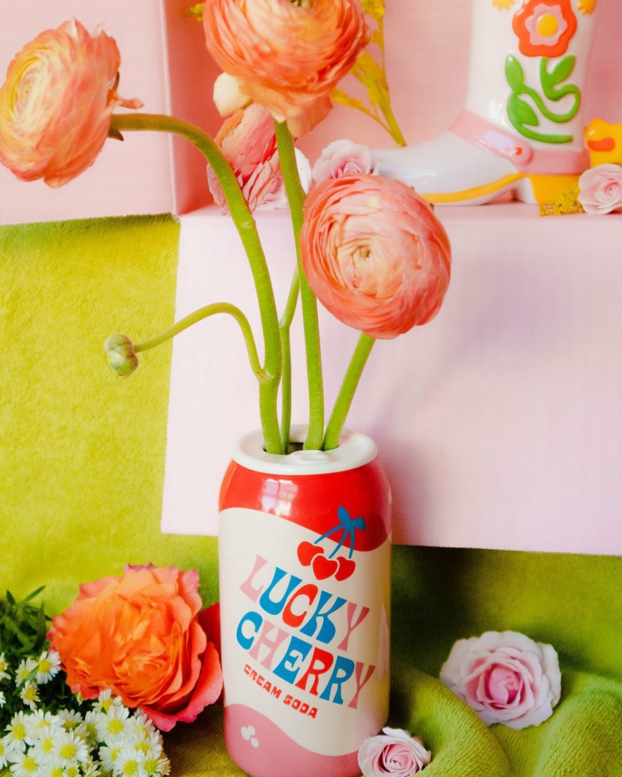 Living ban.do | Lucky Cherry Cream Soda Vase