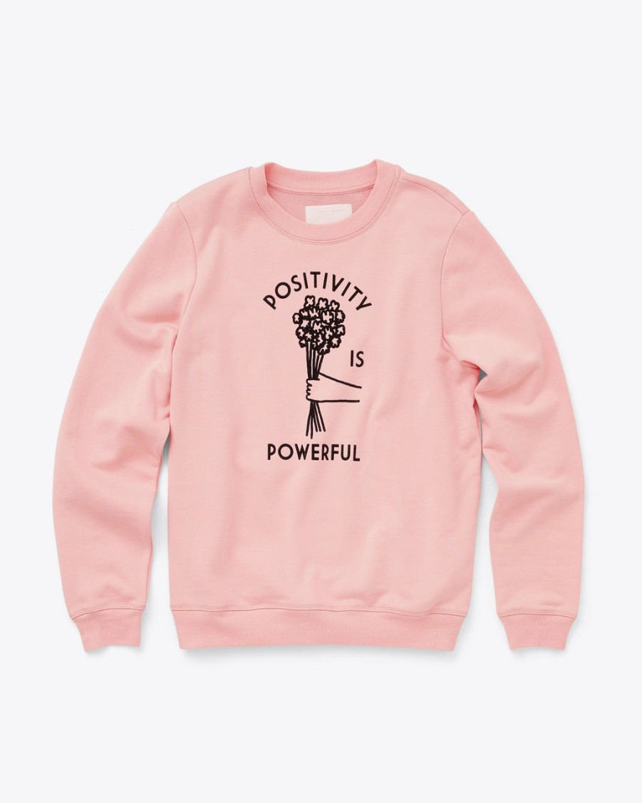 Clothing ban.do | Positivity Is Powerful Sweatshirt