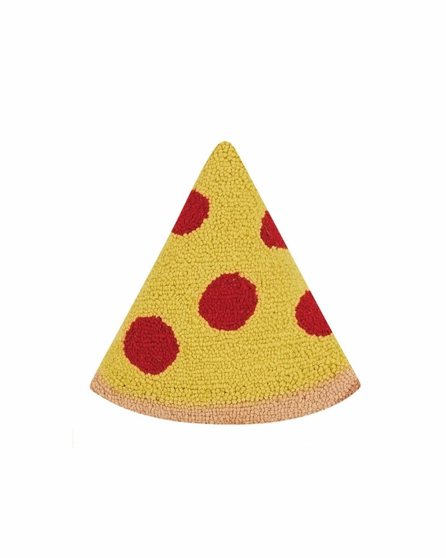 Living Peking Handicraft | Pizza Shaped Hook Pillow