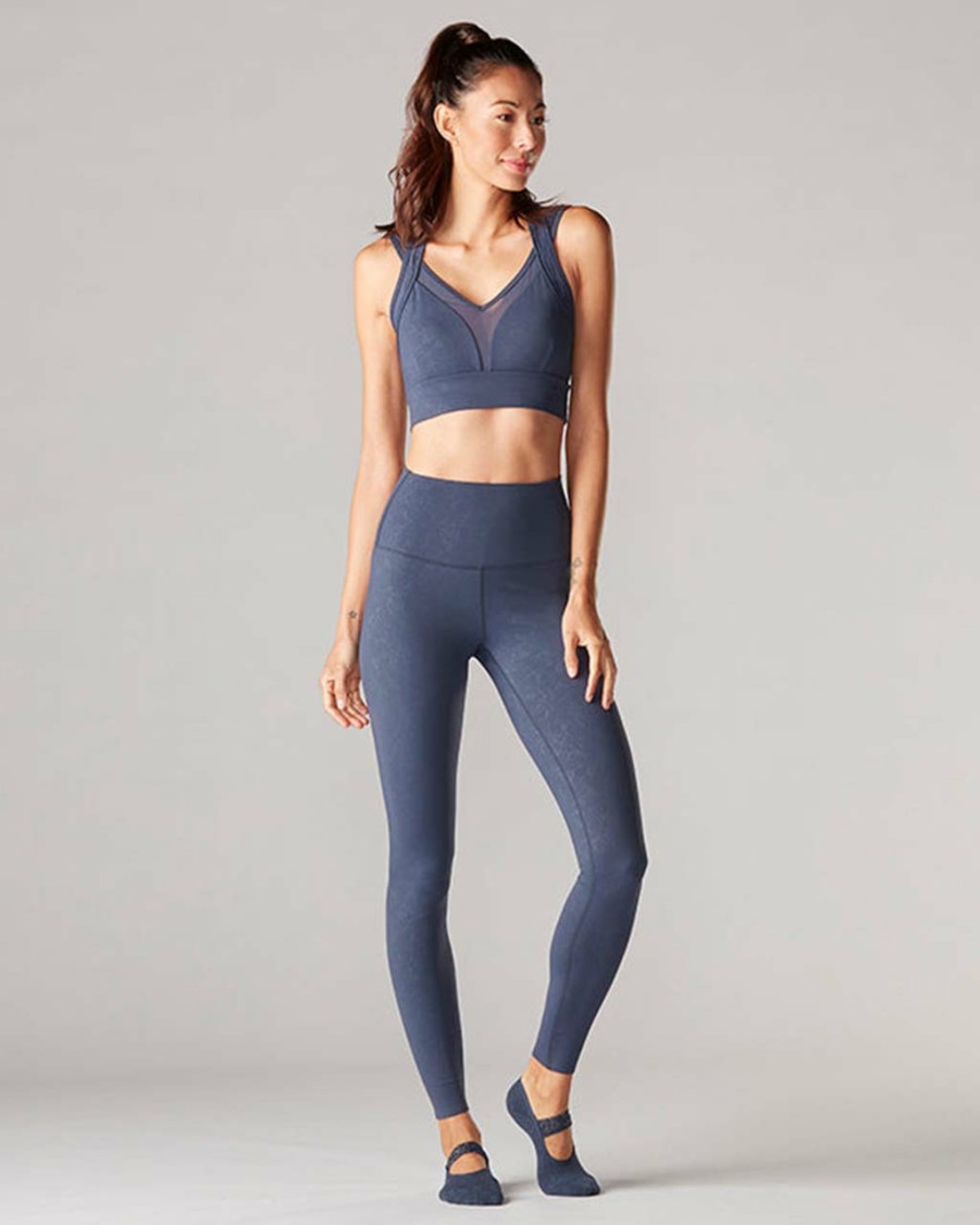 Clothing Tavi | High Waisted Legging - Navy Lily