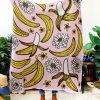 Living Calhoun u0026 Co | Banana Jam Knit Blanket