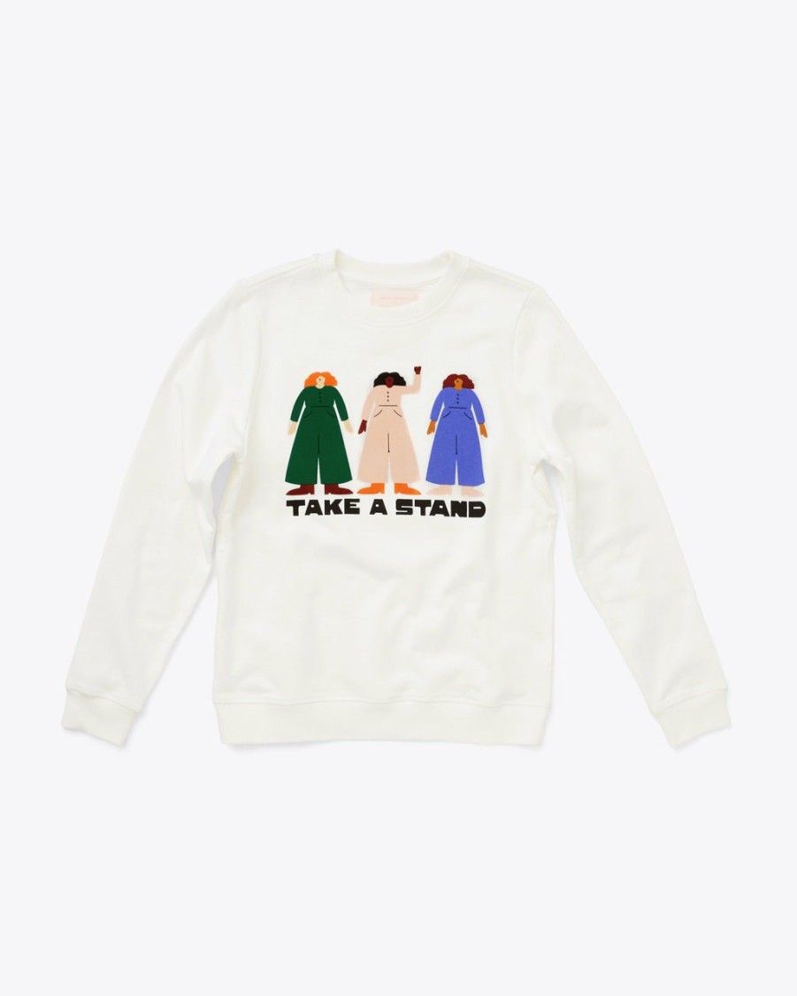 Clothing ban.do | Take A Stand Sweatshirt