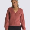 Clothing Vans | Hadley Relaxed Cardigan - Whithered Rose