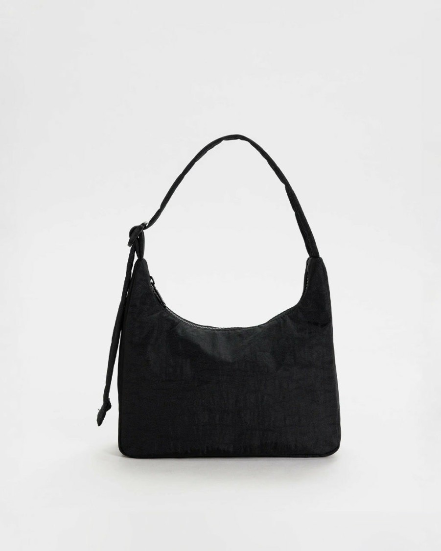 Accessories Baggu | Mini Nylon Shoulder Bag - Black