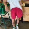 Clothing Le Bon Shoppe | Flared Basketball Shorts - Crayon Red