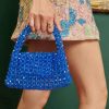 Accessories Sister Jane | Whitney Bead Mini Bag - Royal Blue