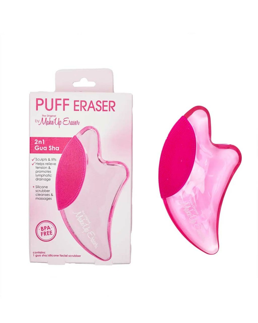 Wellness Makeup Eraser | Puff Eraser: 2N1 Gua Sha