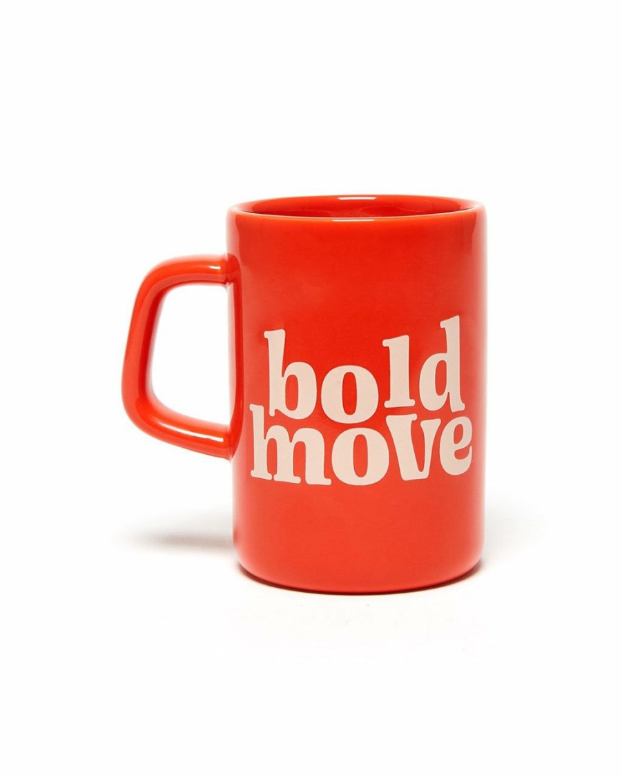 Living ban.do | Hot Stuff Big Ceramic Mug - Bold Move