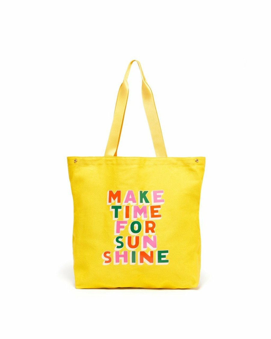 Accessories ban.do | Deluxe Tote Bag - Make Time For Sunshine