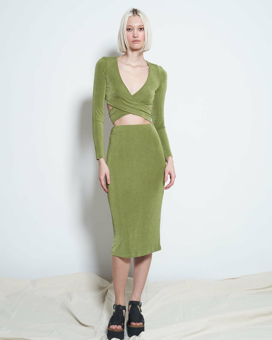 Clothing Rationalle | Viva Skirt - Green