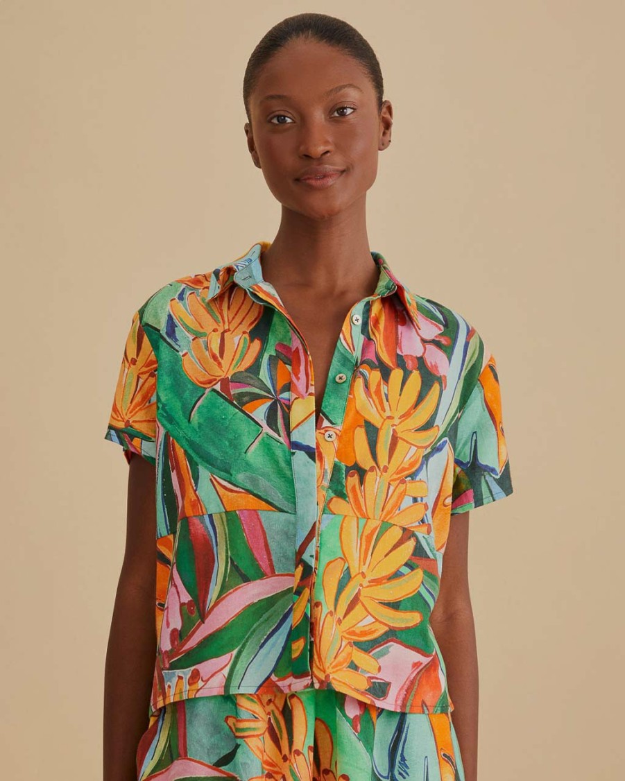 Clothing Farm Rio | Banana Foliage Shirt