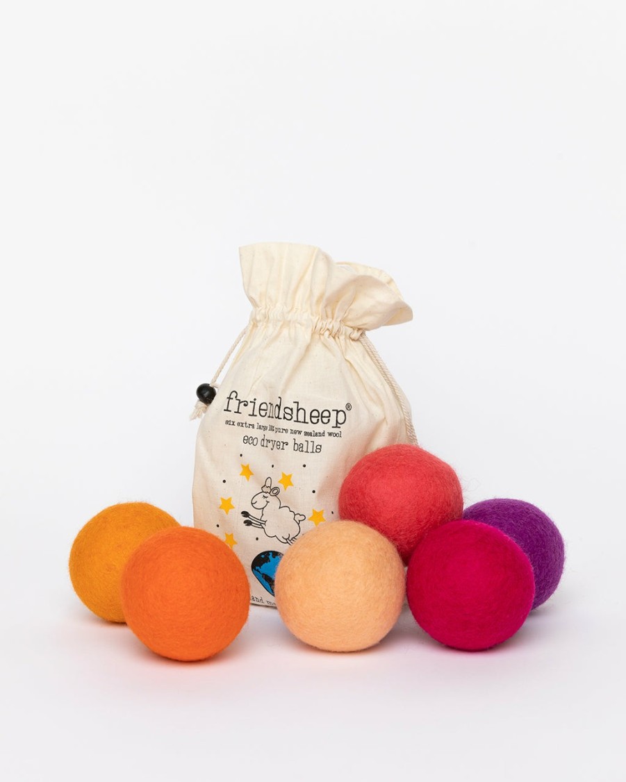 Living Friendsheep | Tropical Sunset Eco Dryer Balls - Set Of Six