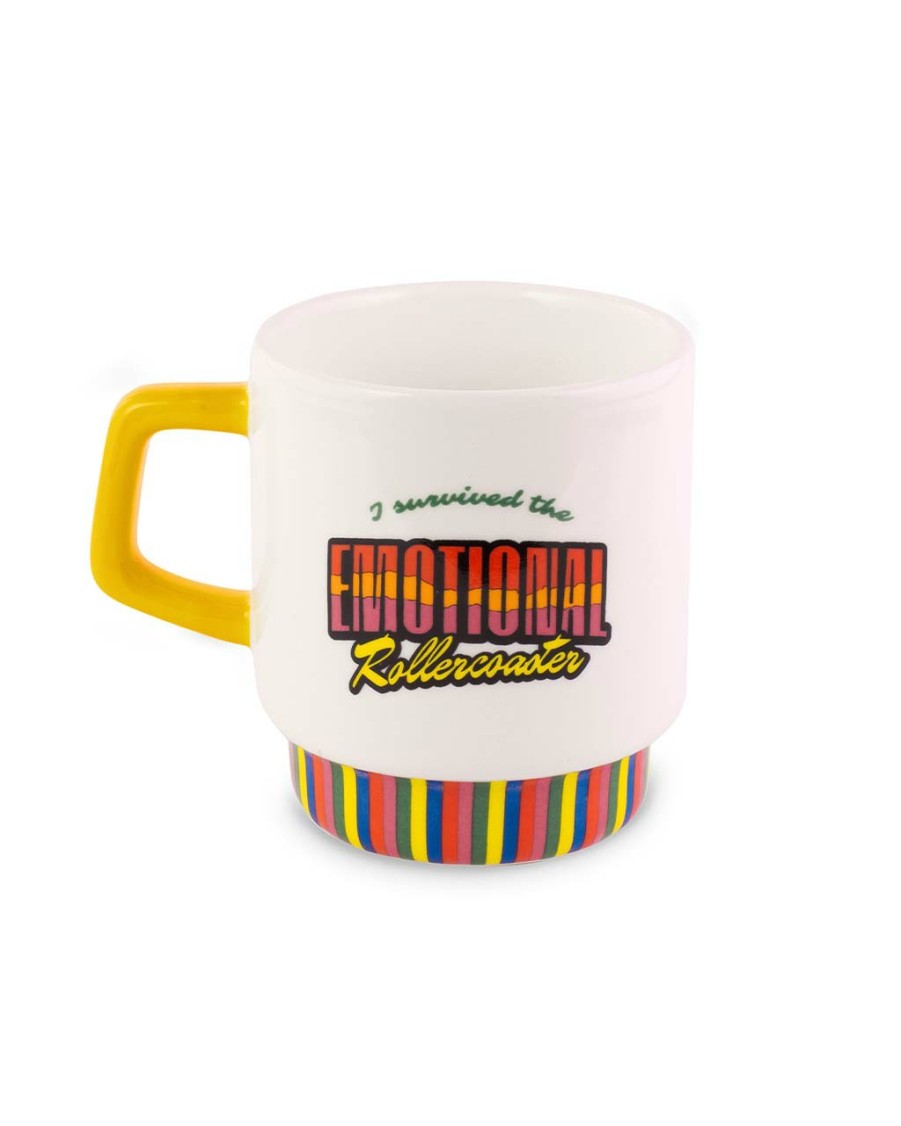 Living ban.do | Hot Stuff Ceramic Mug - Emotional Rollercoaster