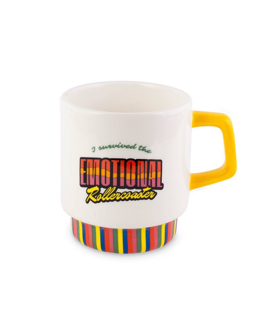 Living ban.do | Hot Stuff Ceramic Mug - Emotional Rollercoaster