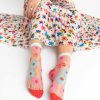 Accessories Sock Candy | Ribbon Roses Sheer Socks