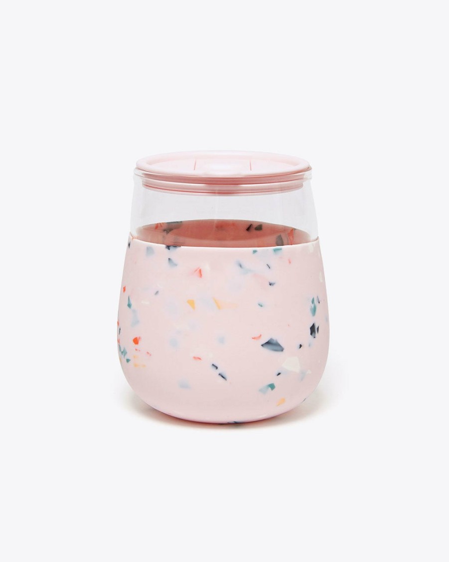 Living Wu0026P | Porter Glass - Terrazzo Blush