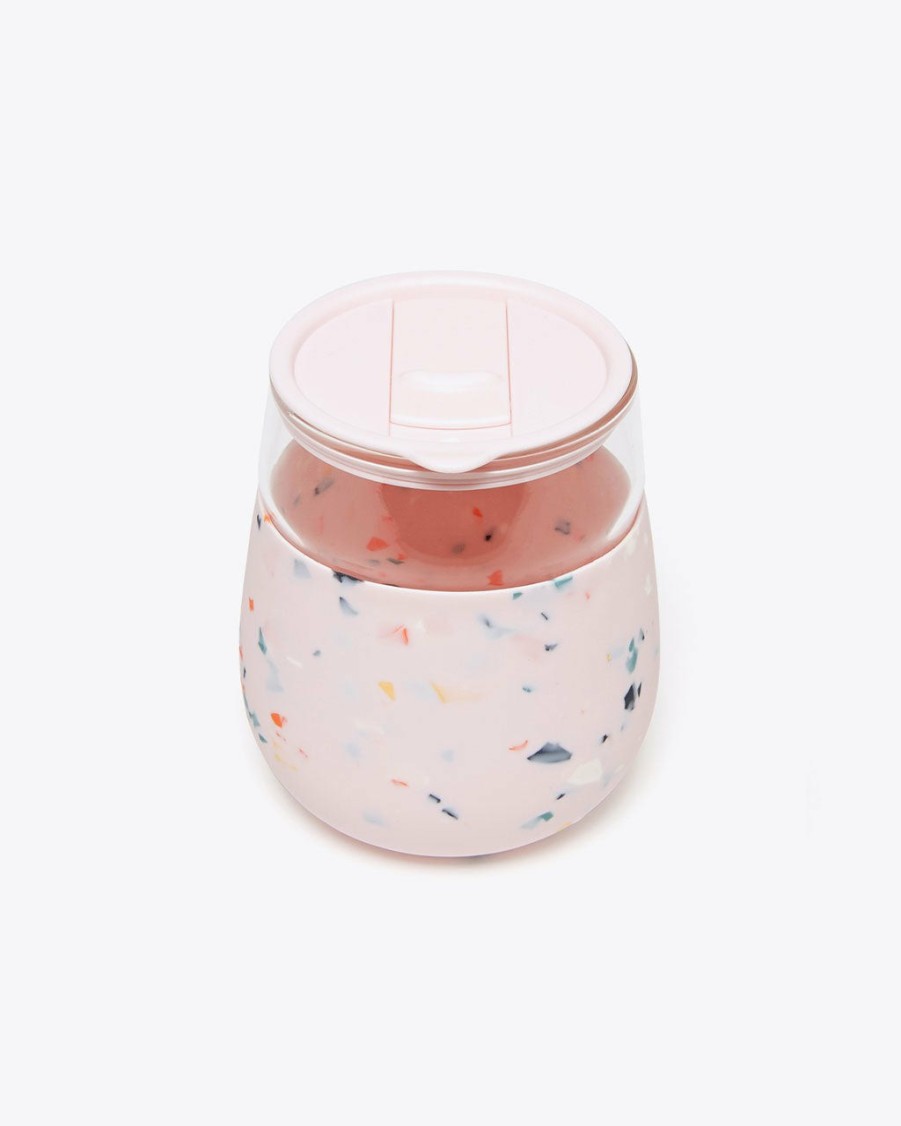 Living Wu0026P | Porter Glass - Terrazzo Blush